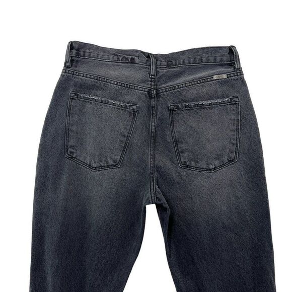 KanCan Dixon Jeans Women's Size 9 Black Ultra High Rise 90s Distressed Boyfriend - Picture 8 of 12